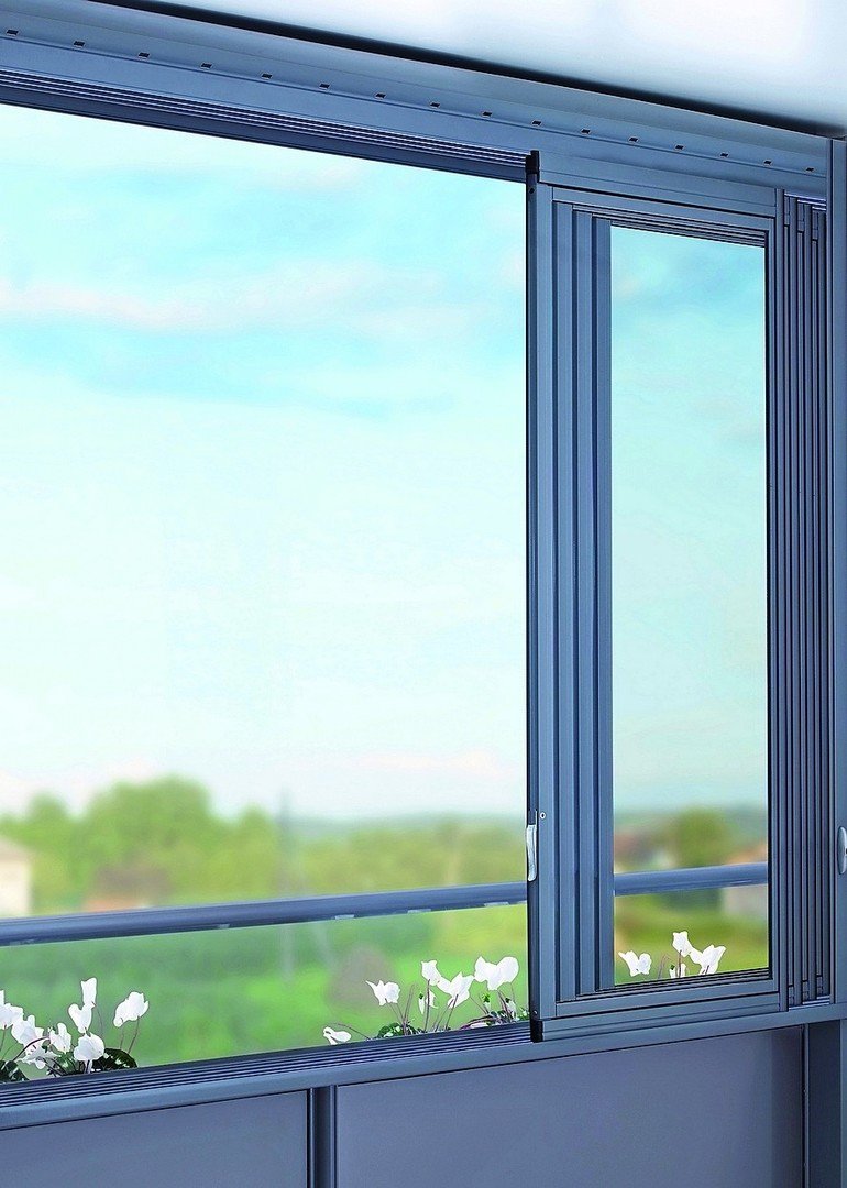 Celvere Fensterlösung für den ganzjährig nutzbaren Balkon